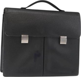 Louis Vuitton Pre-owned Vintage Handtas - Dames - Vintage Handtas - Zwart - ONE Size - Leer - Vintage
