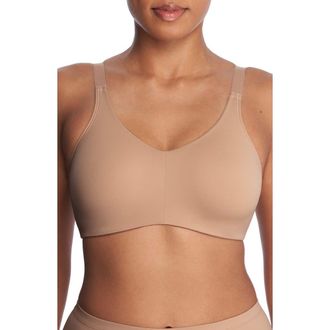 Natori Power Comfort Underwire Sports Bra in Buff at Nordstrom, Size 32G
