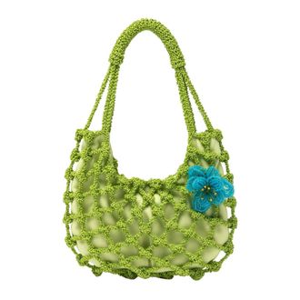 Rosantica Dames, Tassen, Groen, Maat: ONE Size Satijn