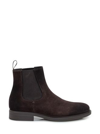 Doucal's Brown Suede Boots