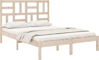 vidaXL Estructura de cama sin colchón madera maciza 160x200 cm Vidaxl