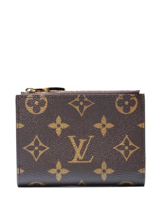 Louis Vuitton 2021-2025 Lisa Monogram zip wallet - Brown