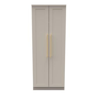 Welcome Furniture Ealing Ready Assembled 2 Door Wardrobe in Kashmir Matt - Welcome Furniture | TJ Hughes
