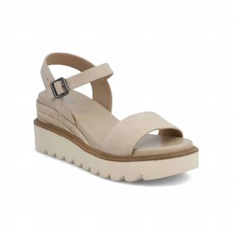 Mia Womens Ophidia Sandal In Ecru