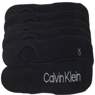 Calvin Klein 6-Pack 1/2 Terry Cushion Cut Liner Socks in Black at Nordstrom Rack