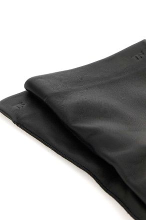 Tom Ford G0013lsp044n 1n001 Black Exterior: Lamb Lining: Silk Guanti Glove