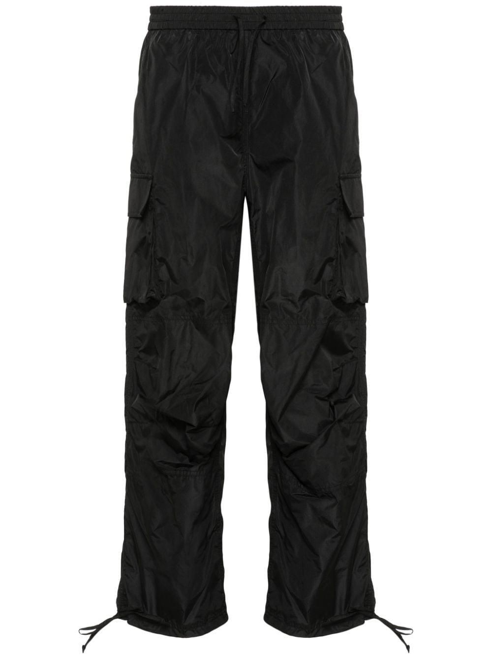 【送料&関税込】MSGM Soft Eco Leather Black Cargo Trousers Black Msgm Cargo Pants: Shop up to −73% | Stylight