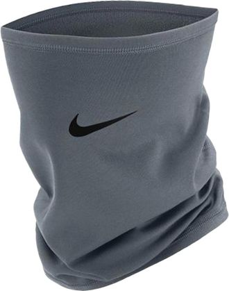 Nike Womens Nike Thermafit Fleece Neck Warmer - Grey - Size: ONE size
