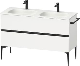 Duravit Duravit - Sivida Mueble Bajo Lavabo, 2 Cajones, Tirador Diamante