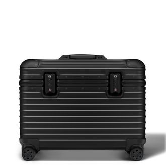 Rimowa Original Pilot Suitcase in Black - Aluminium - 42x50x23