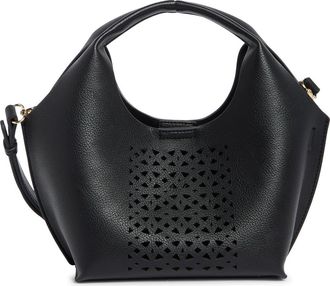 Dolce Vita Galen Cutout Faux Leather Handbag in Black at Nordstrom Rack