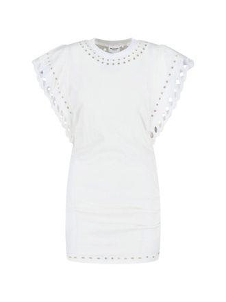 Isabel Marant Flowing White Dress with Timeless Elegance