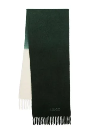 WOOLRICH ウールリッチ ALPACA WOOL LOGO SCARF 341005427_1.jpg