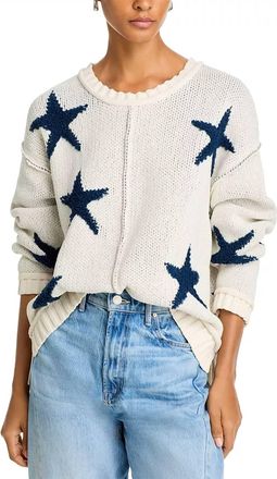 Vintage Havana Star Sweater In Ivory