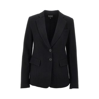 Emporio Armani Chevron jersey jacket Woman 42