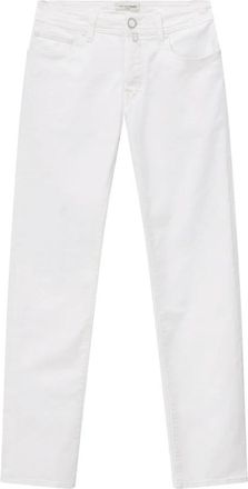 Jacob Cohen Slim-fit Jeans - Heren - Slim Fit Jeans - Wit - W38 - Katoen - Jeans