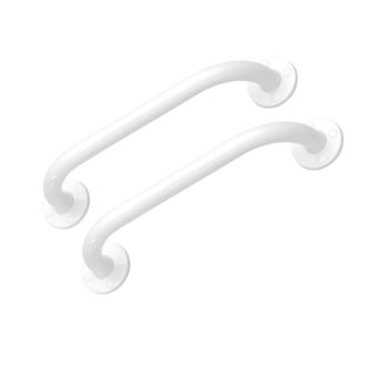 Pellet Juego De 2 Barras De Soporte Rectas Pmr Pellet Essentiel Acero Epoxi 30 Cm Blanco
