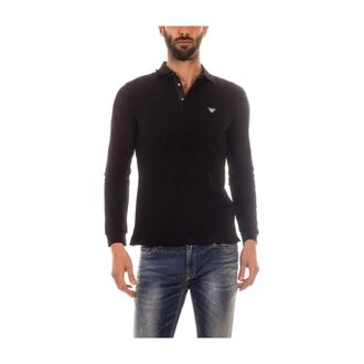 Armani Jeans Polo Shirts, male, Black, Size: S Polo Shirt