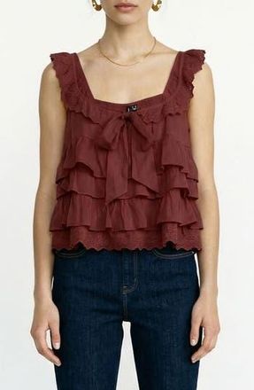 Vero Moda Sandy Sleeveless Layered Top in Andorra at Nordstrom Rack, Size X-Large