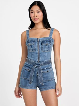 Guess Marina Denim Romper