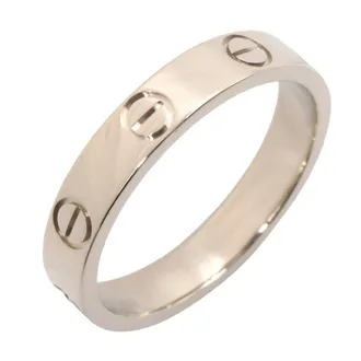 Cartier Silver White Gold (18K) Band Ring (Pre-Owned)