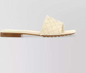 Bottega Veneta leather slides