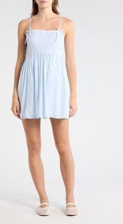 Abound Cami Bow Babydoll Dress in Blue Bird at Nordstrom Rack, Size X-Large