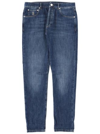 Brunello Cucinelli Blue Straight Jeans