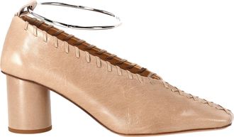 Jil Sander Ballet Pumps in Nude Leather