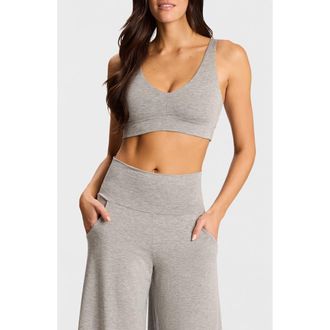 Commando Butter Comfy Bralette in Heathered Gray at Nordstrom, Size X-Small