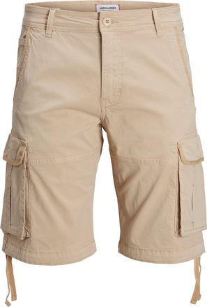 Jack & Jones PANTS STUDIO loose fit cargo short JPSTZEUS oxford tan