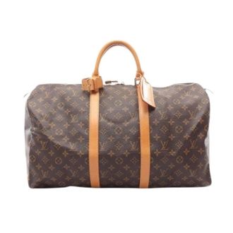 Louis Vuitton Pre-owned Weekend Bags, unisex, Brown, Size: ONE SIZE Pre-owned Vintage Monogram Boston Bag