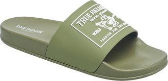 True Religion Mens Kendrick Logo Slide