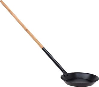 Ambiance Dunlop Sart&eacute;n De Fuego Negro Con Mango Largo De 96 Cm