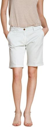 Mason's New York Chino Bermuda - Dames - Korte Broeken - Blauw - 2XS - Katoen - Korte Broeken