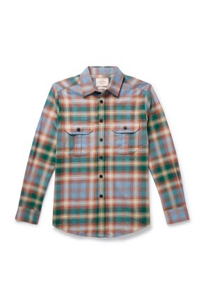 Portuguese Flannel Log Checked Organic Cotton-Flannel Shirt