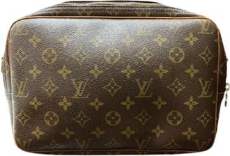 Louis Vuitton Pre-owned Vintage Monogram Schoudertas - unisex - Vintage Schoudertas - Bruin - ONE Size - Vintage