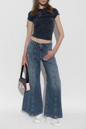 Diesel Top T-MELY-CUP, Womens, Navy Blue