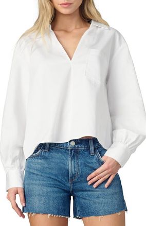 Joe's The Popover Johnny Collar Top in White at Nordstrom Rack, Size X-Small