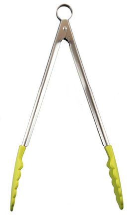 Cuisipro 12 Inch Silicone Locking Tongs in Green at Nordstrom