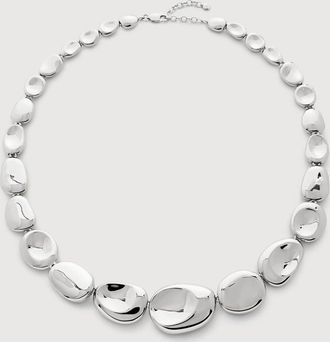 Monica Vinader Sterling Silver Aria Collar Necklace