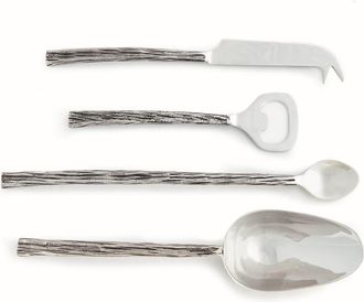 Napa Home & Garden Arwell Cocktail Accessories Set of 4 in Silver at Nordstrom