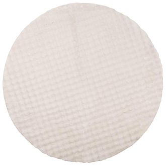 vidaXL Alfombras De &Aacute;rea Redondo Sirolo Beige &Oslash; 120 Cm Poli&eacute;ster Vidaxl