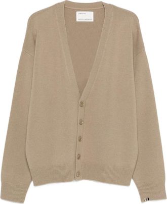 Extreme Cashmere Cardigan Jonah con bottoni - Toni neutri