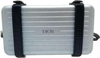 Dior Pre-owned Fabric dior-bags - Heren - Vintage Schoudertas - Blauw - ONE Size - Vintage
