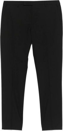 Pantaloni Torino Broeken, Heren, Zwart, XL, Leer, Broek met riem en zakken
