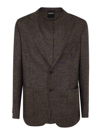 Ermenegildo Zegna Wool and silk blend jacket