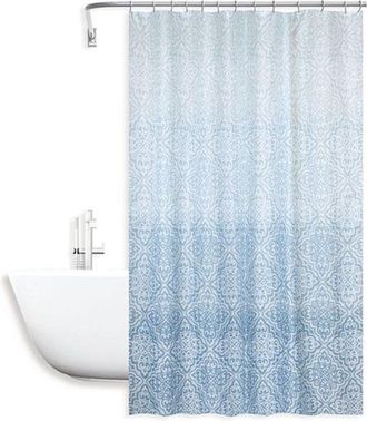 Trade Shop Trade Shop - Tenda Doccia Antimuffa Impermeabile 180x200cm Con 12 Anelli Bagno Maioliche 87034