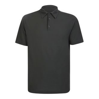 Zanone IceCotton Polo Shirt - male - Zanone - Polo Shirts - Green - 4XL - Tops