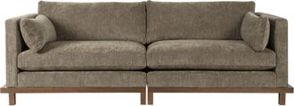 Zuiver 3-Sitzer Design Sofa Blossom, Moos